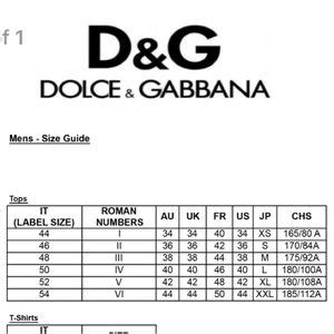 dolce gabbana size 40|dolce and gabbana size guide.